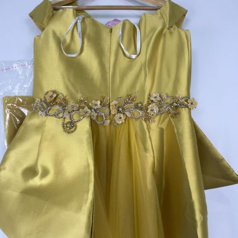 Terani Couture Satin Mother of the Bride Dress - Picture 6 of 7